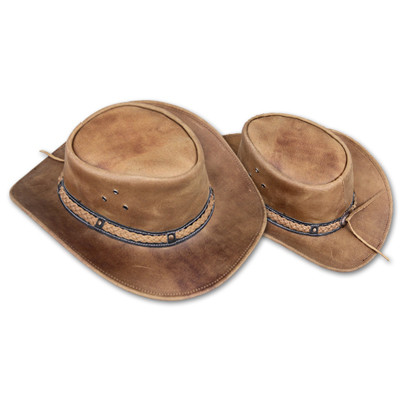 cowhide cowboy hat