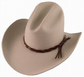 LONESOME DOVE WESTERN GUS Cowboy Hat idendical to Gus' hat Grey CUSTOM MADE RODEO KING SIZES 6 7/8 - 7 3/45/8