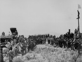 Meeting at Promontory Point  Photograph 8x10 Of The Old West