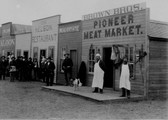 Meat Market Photograph 8x10 Of The Old West