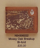 NOCONA BI-FOLD MOSEY OAK WALLET