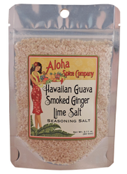 Hawaiian Guava Smoked Ginger Lime Salt - 2.11 oz. Stand Up Pouch
