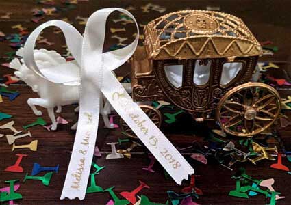 Wedding Favor Ribbon