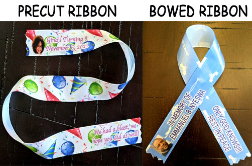 Awareness Ribbon Memorial Ribbon