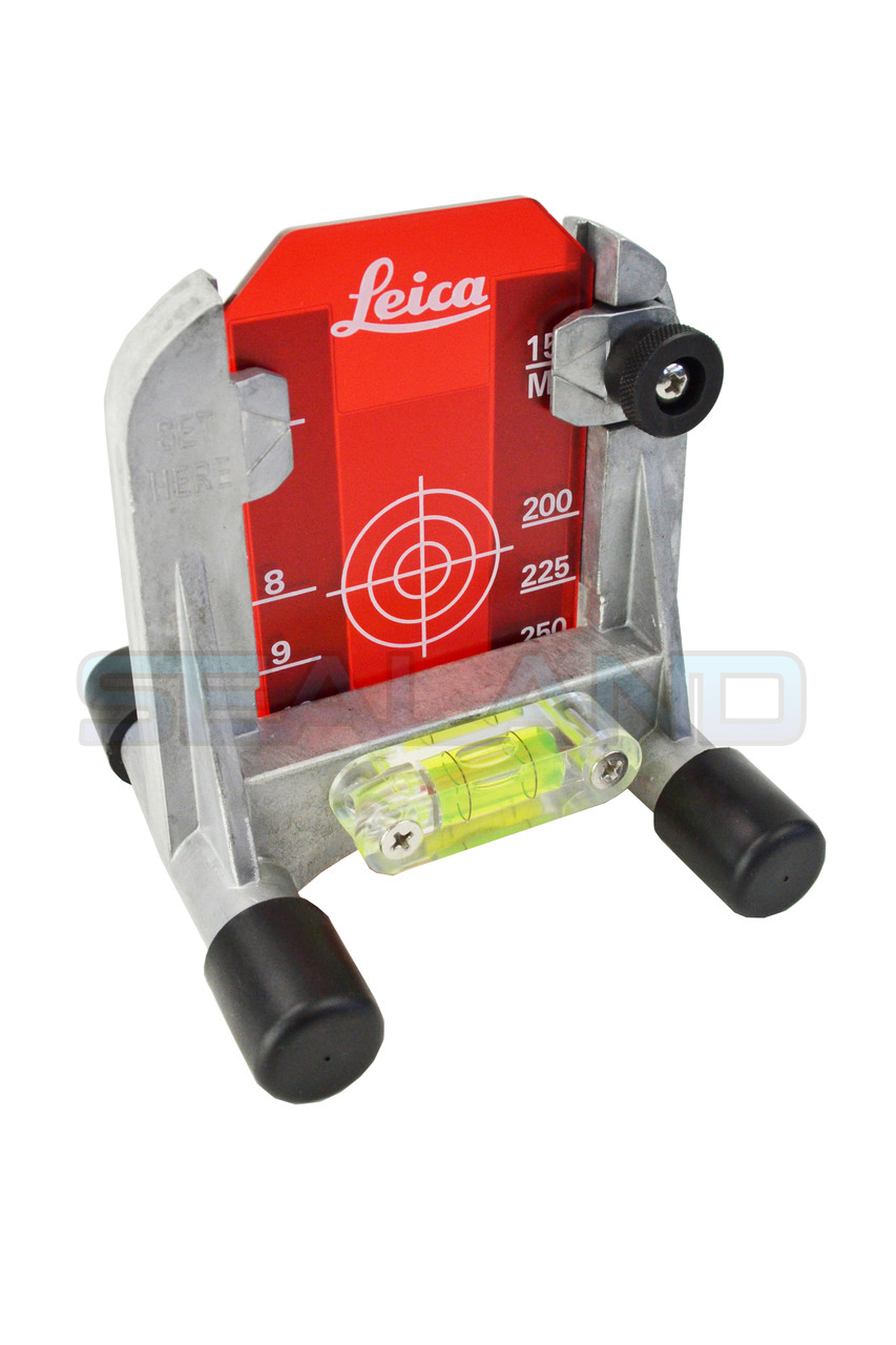 Leica Pipe Laser Target Holder with Insert Sealand Survey and Safety