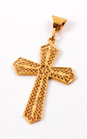 YELLOW GOLD PENDANT, 21K, Weight: 2.5g, YGPEND0161