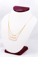 YELLOW GOLD NECKLACE, YG21KNECKLACE015, Size:Large, Weight:0g