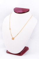 YELLOW GOLD NECKLACE, YG21KNECKLACE016, Size:Large, Weight:0g