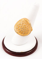 Yellow Gold Ring 21K, YGRING0054, Weight: 0g