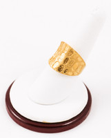 Yellow Gold Ring 21K, YGRING0098, Weight: 0g