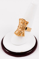 Yellow Gold Ring 21K, YGRING0174, Weight: 4.5g