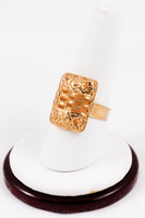Yellow Gold Ring 21K, YGRING0176, Weight: 3.5g
