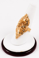 Yellow Gold Ring 21K, YGRING0181, Weight: 0g