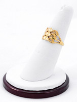 Yellow Gold Ring 21K, YGRING0211, Weight: 2.7g