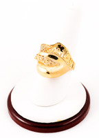 Yellow Gold Ring 21K, YGRING0223, Weight: 0g