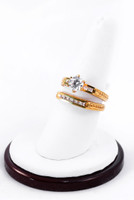 Yellow Gold Ring 21K , YGRING0240, Weight: 10.6g