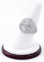 White Gold Ring, WGRING0010, Weight: 5