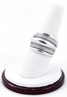 White Gold Ring, WGRING0020, Weight: 6.9