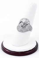 White Gold Ring, WGRING0025, Weight: 0