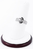 White Gold Ring, WGRING0030, Weight: 0