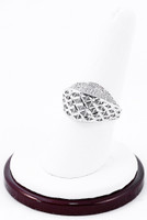 White Gold Ring, WGRING0032, Weight: 4