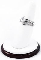 White Gold Ring, WGRING0038, Weight: 0