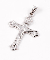 WHITE GOLD CROSS, WGCROSS004, 18K, Weight: 2.8g