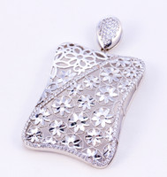 WHITE GOLD PENDANT, WGPEND001, 18K, Weight: 8.6g