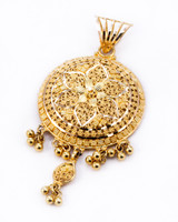 YELLOW GOLD PENDANT, 21K, Weight: 0g, YGPEND0083