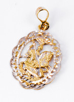 YELLOW GOLD PENDANT, 21K, Weight: 3.92g, YGPEND0087