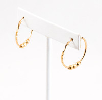 YELLOW GOLD EARRINGS, 21KT, Weight: 3.78g, YGEARRING21K00104