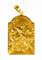 YELLOW GOLD PENDANT, 21K, Weight:7.1g, YGPEND0261