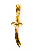 YELLOW GOLD PENDANT, 21K, Weight:2.6g, YGPEND0265