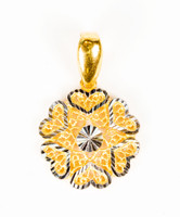 YELLOW GOLD PENDANT, 21K, Weight:3.2g, YGPEND0291