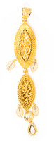 YELLOW GOLD PENDANT, 21K, Weight:15.9g, YGPEND0315