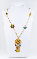 YELLOW GOLD NECKLACE, 21K, Weight:28.7g, YGNECKLACE21K079