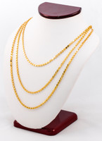 YELLOW GOLD CHAINS, 21K-YGCHAIN024, Size:Large, Weight:0g