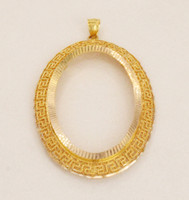 YELLOW GOLD FRAME PENDANT, 21K, Weight:13.6g, YGPEND0398
