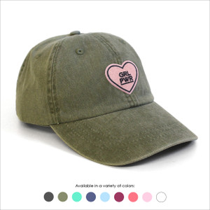 GRL PWR Baseball Hat - Choose your hat color!