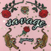 Savage XL Back Patch - Iron On Embroidered Patches Appliques - Wildflower Co