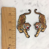 Climbing Tiger Patches - Embroidered Iron On Patch - Wildflower Co 
