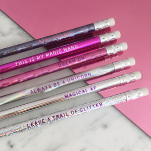 Magical AF Fancy Pencil Pack - Holographic - Wildflower + Co. 