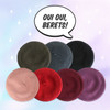 Blush Pink Beret Hat - Wool - Wildflower + Co.