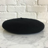 Black Beret Hat - Wool - Wildflower + Co.