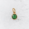 JW00206 Birthstone Emerald Green - May 0 Charm Pendant - Wildflower.Co - Main