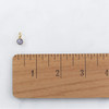 JW00206CITOS Citrine November Birthstone Pendant Charm Synthetic Gemstone - DIY November Birthstone Jewelry - Necklace - Bracelet