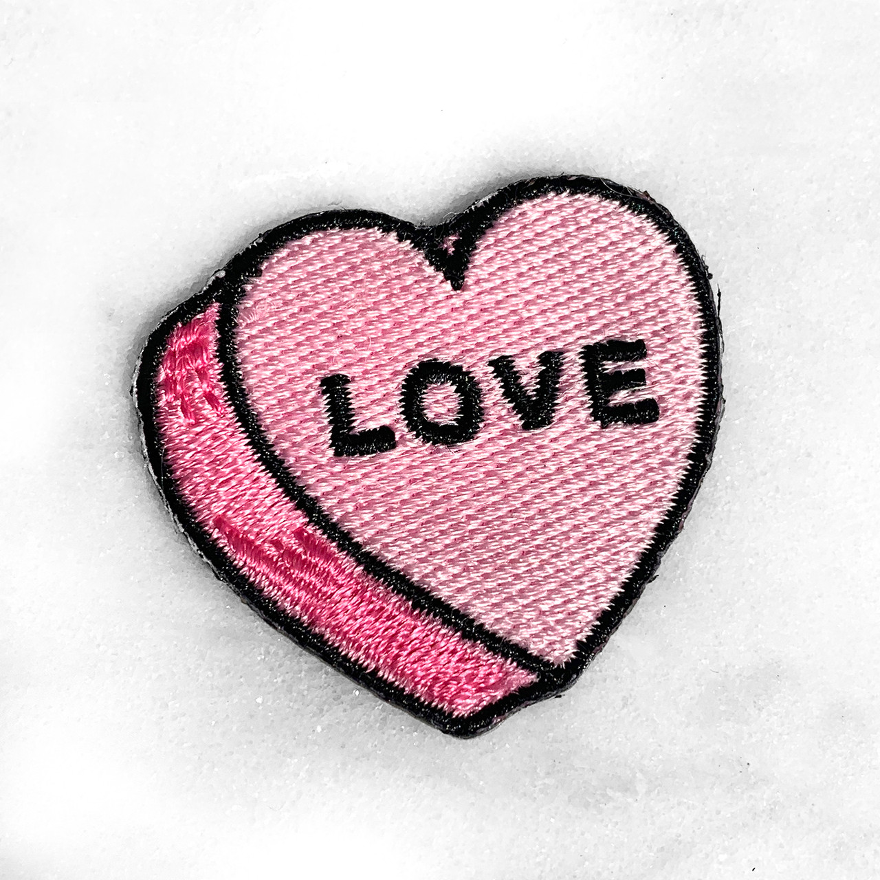 Love Candy Heart Patch Iron On Wildflower + Co.