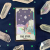 PC00052-HOL-OS Tarot Card Sticker - Holographic Vinyl - THE STAR - Wildflower + Co. Stickers (3)