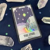 PC00052-HOL-OS Tarot Card Sticker - Holographic Vinyl - THE STAR - Wildflower + Co. Stickers (3) UDSE BC