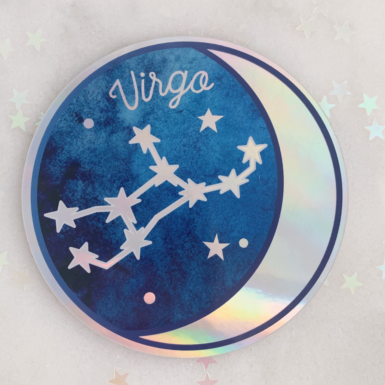 Virgo Zodiac tar Sign Horoscope Vinyl Stickers
